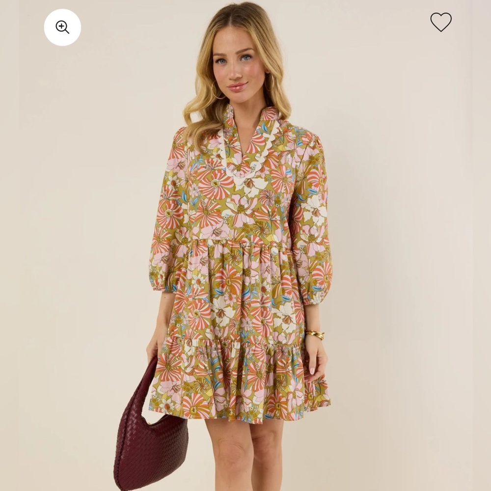 Floral Print Women's Dress